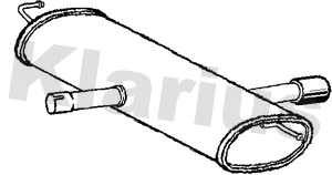 Rear Muffler (210828)