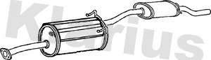 Rear Muffler (250363)