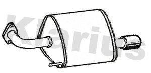 Rear Muffler (211074)
