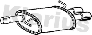 Rear Muffler (240937)