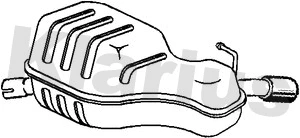 Rear Muffler (210852)