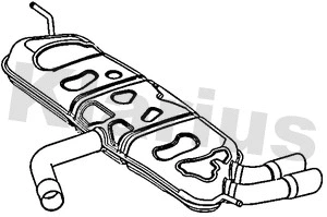 Rear Muffler (270831)