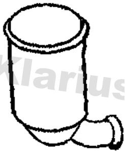 Soot/Particulate Filter, exhaust system (390708)