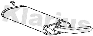 Rear Muffler (230844)