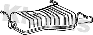 Rear Muffler (210478)