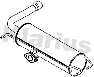 Rear Muffler (231166)