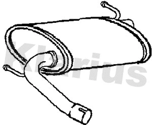 Rear Muffler (211023)