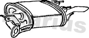 Rear Muffler (210412)