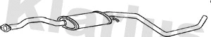Centre Muffler (260163)