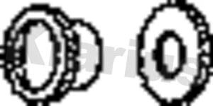 Assortment, exhaust system mounting (PGP65AJ)