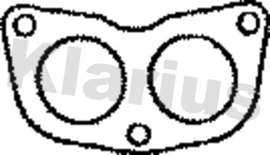 Gasket, exhaust pipe (410194)
