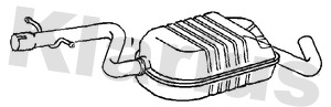 Rear Muffler (231541)