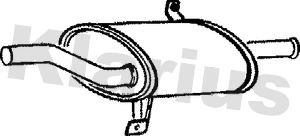 Rear Muffler (210045)