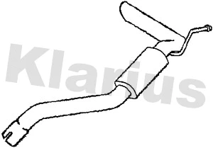 Rear Muffler (150511)