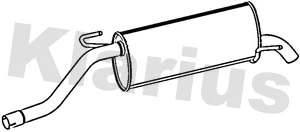 Rear Muffler (231420)