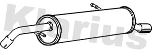 Rear Muffler (221048)