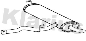 Rear Muffler (231544)