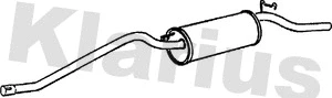 Rear Muffler (240281)