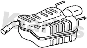 Rear Muffler (220792)