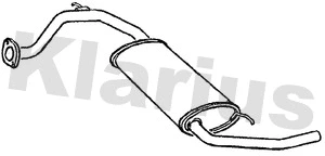 Rear Muffler (230182)
