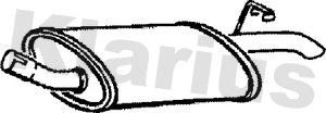 Rear Muffler (210076)