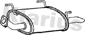 Rear Muffler (210860)