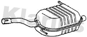 Rear Muffler (231446)