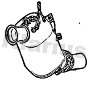 Soot/Particulate Filter, exhaust system (390740)