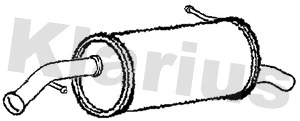 Rear Muffler (231434)
