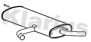 Rear Muffler (221788)
