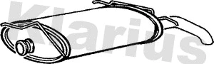 Rear Muffler (210404)