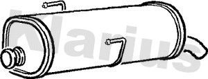 Rear Muffler (211000)