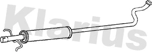 Centre Muffler (240830)