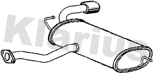 Rear Muffler (231122)