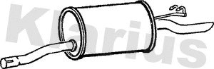 Rear Muffler (220358)