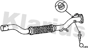 Exhaust Pipe (301973)