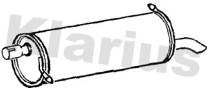 Rear Muffler (210538)