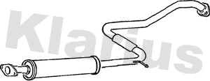 Centre Muffler (260610)