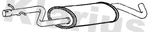 Centre Muffler (221174)
