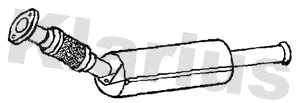 Soot/Particulate Filter, exhaust system (390456)