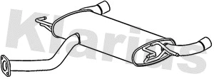 Rear Muffler (231126)