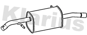 Rear Muffler (221729)