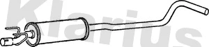 Centre Muffler (250131)