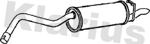 Rear Muffler (230130)