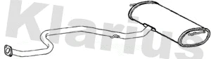 Rear Muffler (211227)