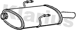 Rear Muffler (210788)