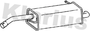 Rear Muffler (221115)