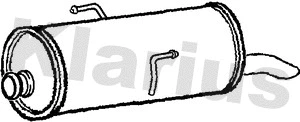 Rear Muffler (210813)