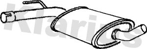 Centre Muffler (210291)