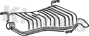Rear Muffler (221202)